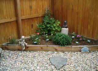 the triangular garden the triangular garden